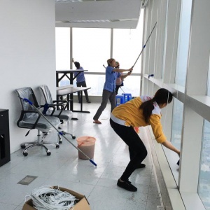 Vệ sinh sau xây dựng - Quy trình vệ sinh sau xây dựng