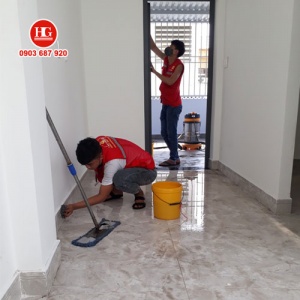 Dịch vụ vệ sinh nhà sau xây dựng